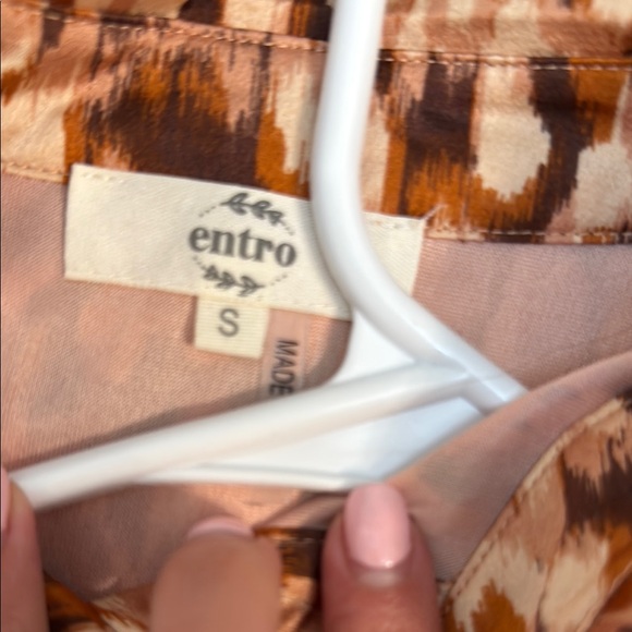 Entro Patterned Mini Dress - Picture 3 of 3